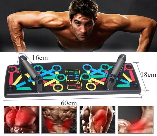 Foldable  9 in 1 push-up board